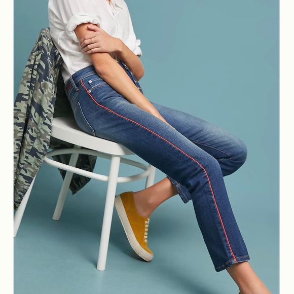 Anthropologie Denim - Pilcro and the Letterpress high rise straight leg